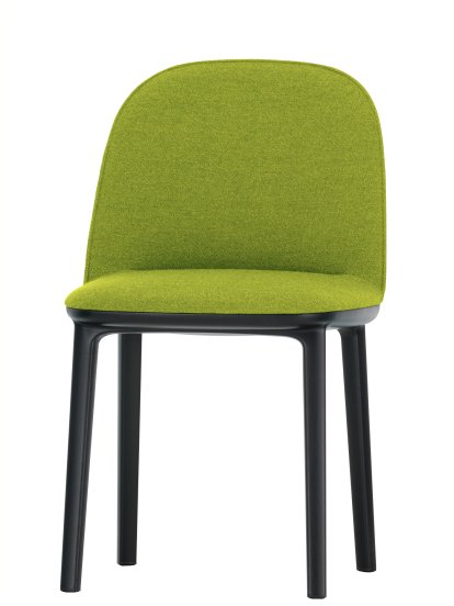 Softshell Side Chair, Avocado, Gleiter für Teppichboden