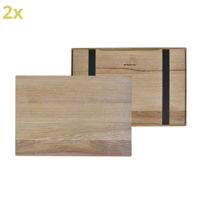 Holzauflage für USM Haller Regale, Größe L, 50 cm x 35 cm, Eiche, weißgeölt