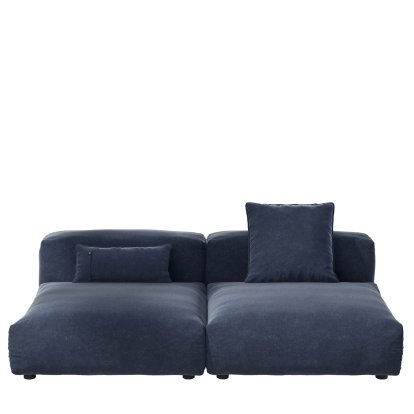 Vetsak Sofa Set 1, L, Suave - Navy, Mit Kissen