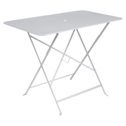 Bistro Klapptisch eckig, H 74 x B 97 x T 57 cm, Baumwollweiß