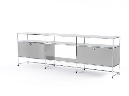 USM Haller TV-Board XL, USM mattsilber