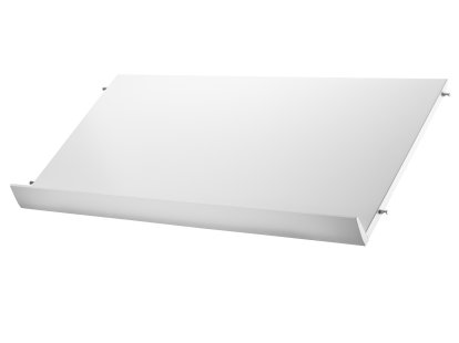 String System Zeitschriftenablage Holz, 78 x 30 cm, Weiß lackiert