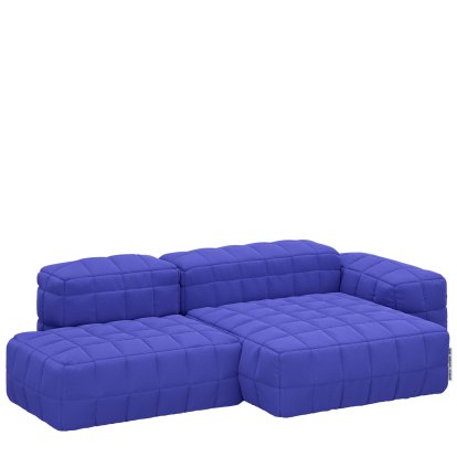 Henn Sofa Design 2, Armlehne rechts, Steelcut 3 - Iris 0652