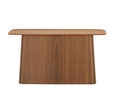 Wooden Side Table, Groß (H 36,5 x B 70 x T 31,5 cm), Nussbaum schwarz pigmentiert