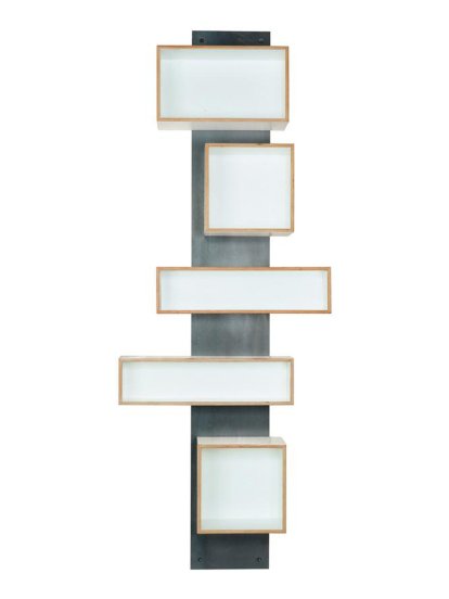 Magnetique Wandregal, Weiß