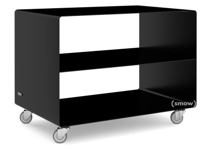 Rollwagen R 103, Einfarbig, Tiefschwarz (RAL 9005), Industrierollen