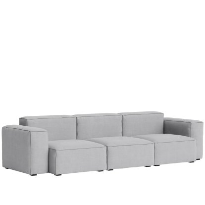 Mags Soft Sofa Kombination 1, 3 Sitzer, Linara 443 - hellgrau