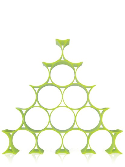 Infinity Regal, gelbgrün