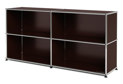 USM Haller Sideboard L offen, USM braun