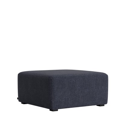 Mags Ottoman, B 79 x T 79 cm, Overlap 03 - dunkelgrau