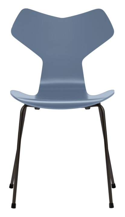 Grand Prix 3130 Stuhl, Lack, Dusk blue, Black