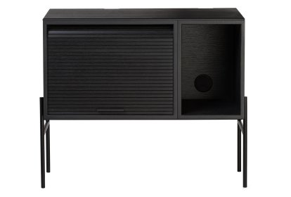 Hifive Sideboard, Hifive 75, Eiche schwarz lackiert