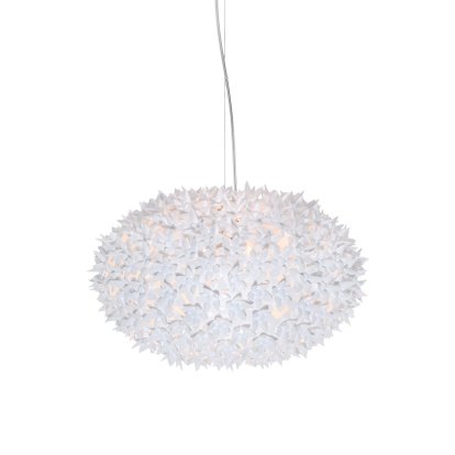 Bloom Pendelleuchte, Mittel (ø 53 cm), Weiß