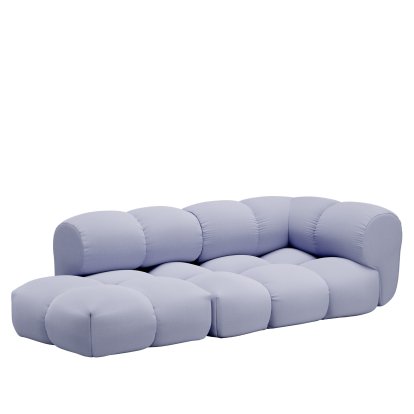 Sander Sofa Design 5, Armlehne rechts, Vidar 4 - Fliederblau 0723