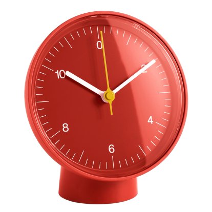 Table Clock Tischuhr, Red
