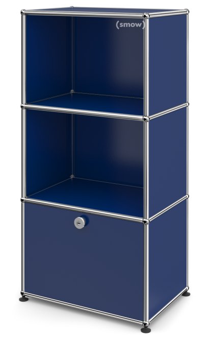 USM Haller Kinder Highboard M, Stahlblau RAL 5011