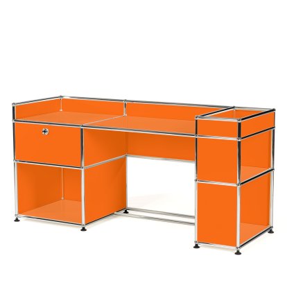 USM Haller Kinder Schreibtisch, Reinorange RAL 2004