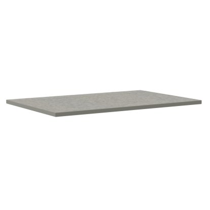 Tischplatte Really Kvadrat für Eiermann Tischgestelle, Cotton grey, 160 x 80 cm