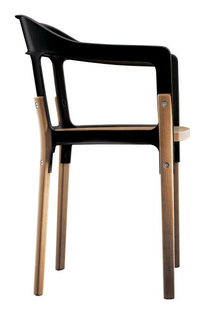 Steelwood Stuhl, Schwarz