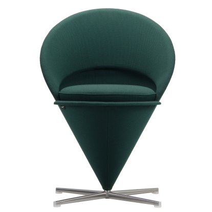 Cone Chair, Stoff Volo, forest