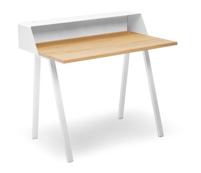 PS04 / PS05 Sekretär, B 100 x T 63 cm (PS04), Reinweiß (RAL 9010), Reinweiß RAL 9010, Ohne Elektrobox