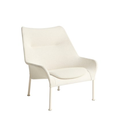 O2 Lounge Sessel, Ohne Ottoman, Lift cream / eggshell