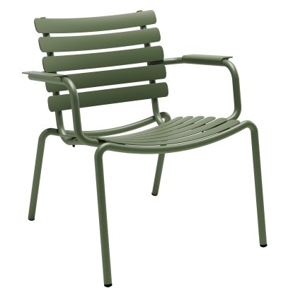 Alua Loungestuhl, Olive green