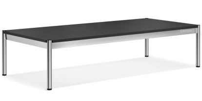 USM Haller Couchtisch, 150 x 75 cm, Fenix, Nero - Schwarz