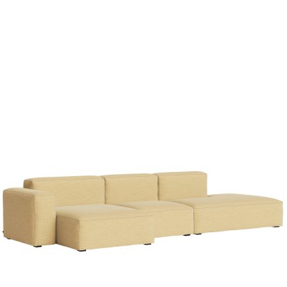 Mags Soft Sofa Kombination 4, Armlehne links, Yuma 833 - gelb