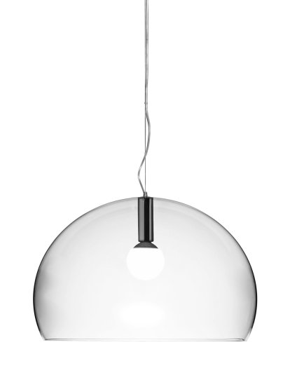 Big FL/Y Pendelleuchte, Transparent, Transparent