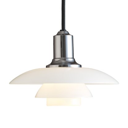 PH 2/1 Pendelleuchte, Hochglanzverchromt