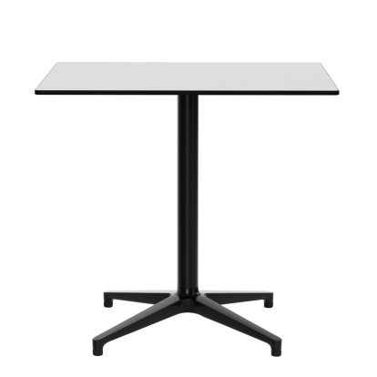 Bistro Table Outdoor, Rechteckig (640x796 mm), Vollkernmaterial weiß