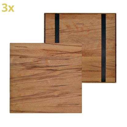 Holzauflage für USM Haller Regale, Größe XL, 50 cm x 50 cm, Kernbuche
