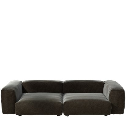Vetsak Sofa Set 2, L, Suave - Anthracite, Ohne Kissen