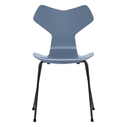 Grand Prix 3130 Stuhl, Lack, Dusk blue, Black