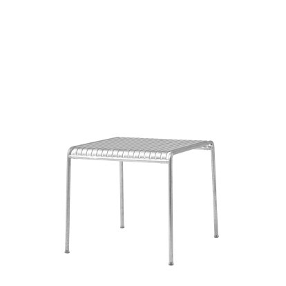 Palissade Tisch, Hot galvanized, L 82,5 x B 90 cm