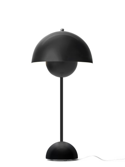 Flowerpot VP3 Tischleuchte, Matt black