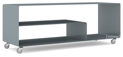 Sideboard R 111, Einfarbig, Basaltgrau (RAL 7012), Industrierollen