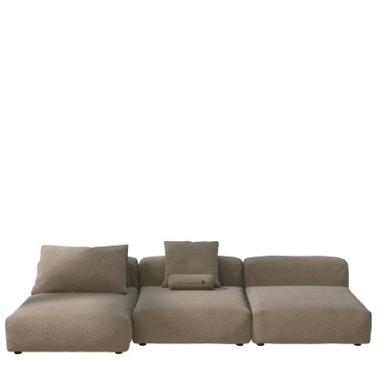 Vetsak Sofa Set 4, Loop loop - Taupe, Mit Kissen
