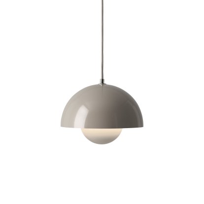Flowerpot VP1 Pendelleuchte, Grey beige