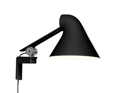 NJP Wandleuchte kurz, Schwarz