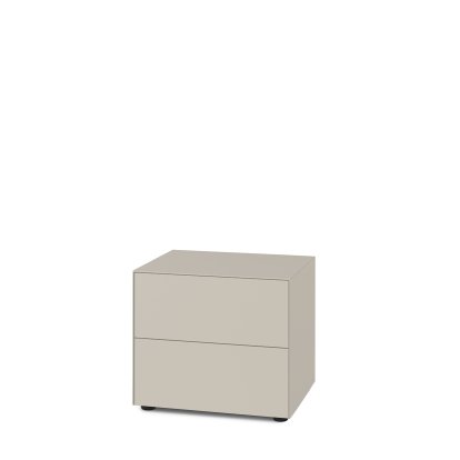 Nex Pur Box 2.0 mit Schubkästen, 48 cm, H 50 cm (2 Schubkästen) x B 60 cm, Silk