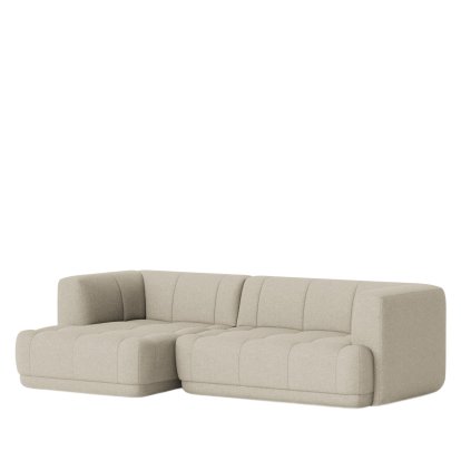 Quilton Sofa Kombination 19, Lounge-Modul links, Melange Nap 211