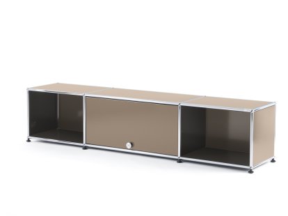 USM Haller TV-Lowboard mit Einschubtür, USM beige