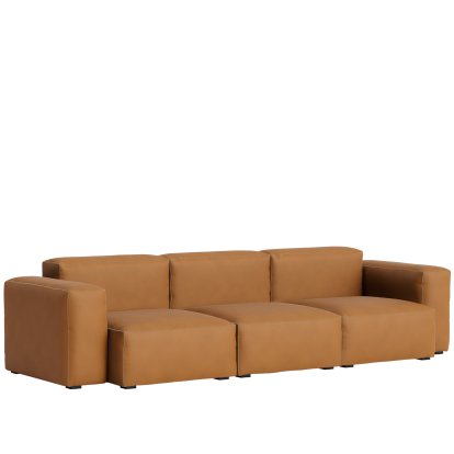 Mags Soft Sofa Kombination 1, 3 Sitzer, Leder Sense - cognac