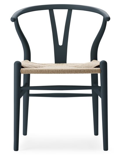 CH24 Wishbone Chair Soft Colours, Soft North Sea
