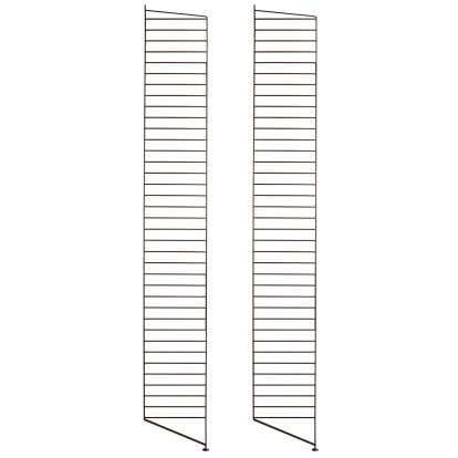 String System Bodenleiter, 2er Set, 200 x 30 cm, Braun