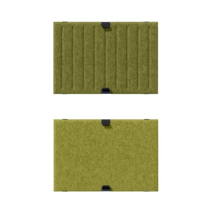 USM Soft Panel Duo für USM Haller Regale, 50 cm x 35 cm, Grün / Hellgrün