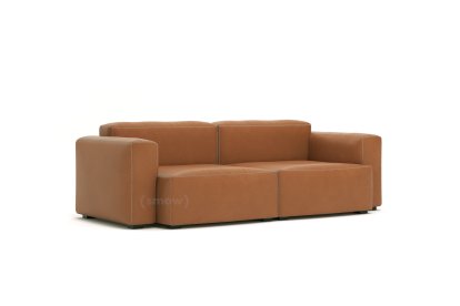 Mags Soft Sofa Kombination 1, 2,5 Sitzer, Leder Sense - cognac