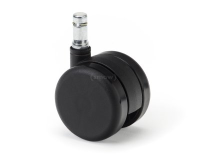 Rolle für Vitra Stühle, Für ID Chairs/Physix/ACX/Rookie/AM Chair/MedaPal/Headline (Rolle schwarz), Harte Rolle für Teppichböden